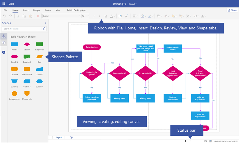 Microsoft Visio Web App